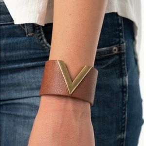 Brown urban bracelet